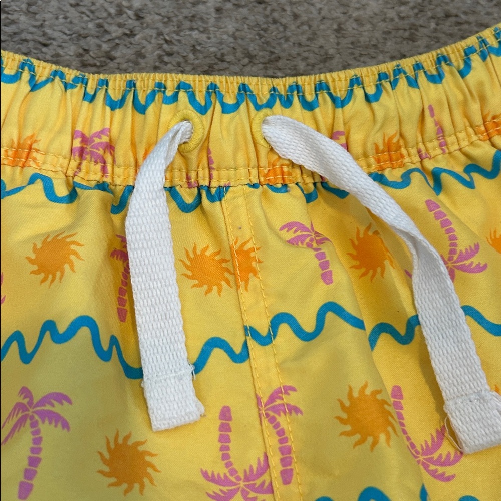 Hanna Andersson Palm Tree Swim Trunks, 8 - Picture 4 of 8